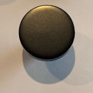 ☃️Black Round knob